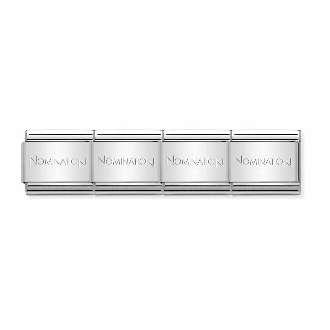 Nomination - Classic Steel Plain Base Bracelet
