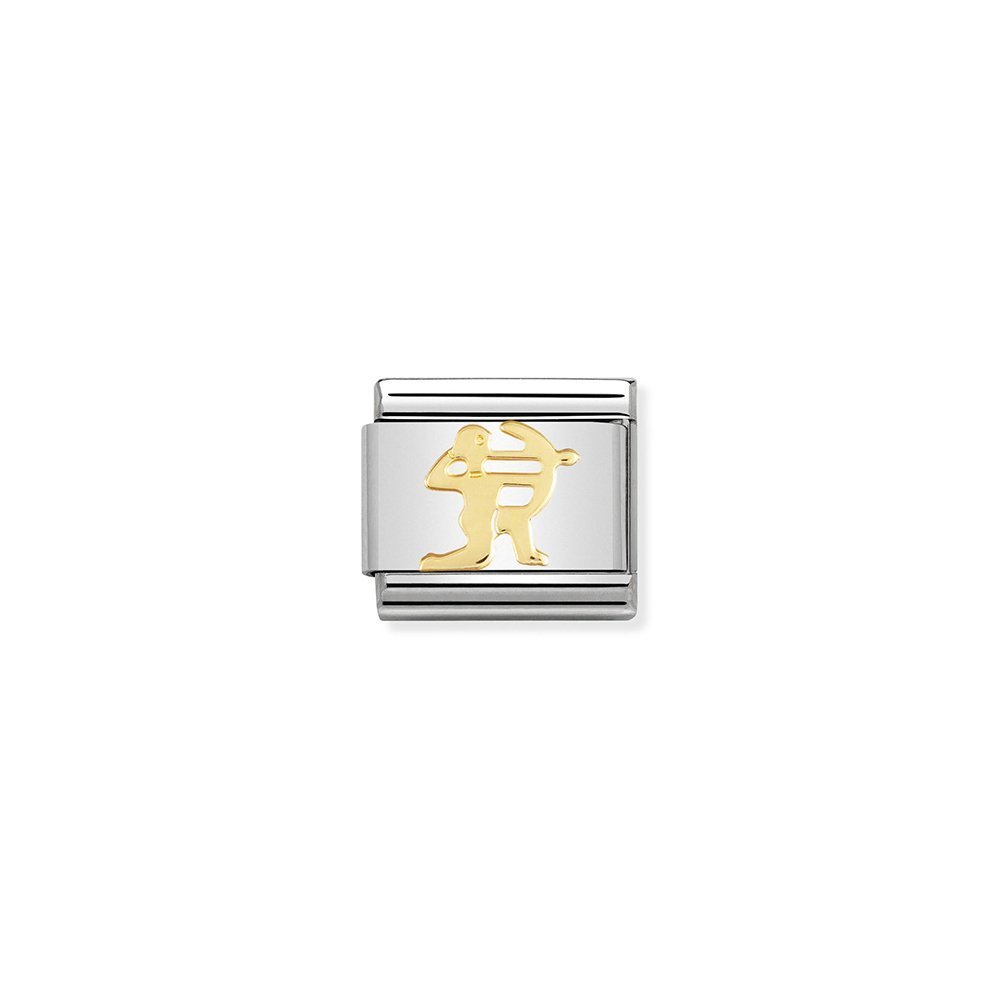 Nomination - Yellow Gold Zodiac Sagittarius Charm