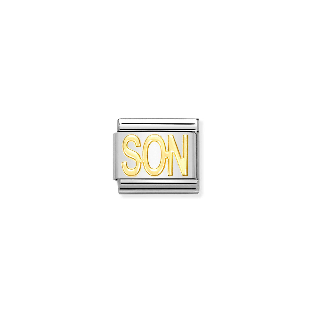Nomination - Composable Gold Son Charm