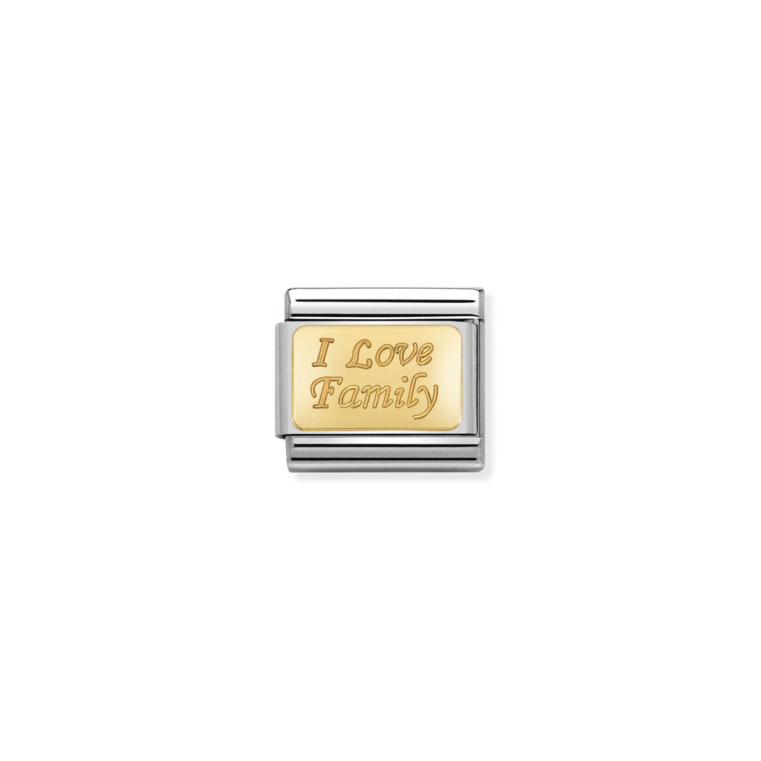 Nomination - Yellow Gold Classic I Family Charm