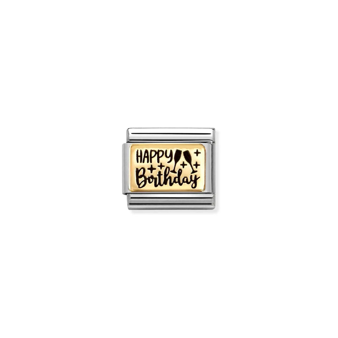 Nomination - Happy Birthday Charm