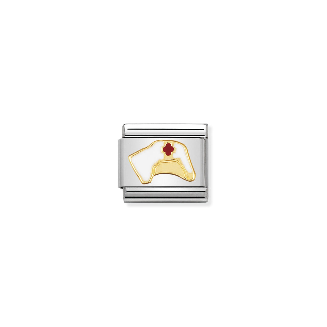 Nomination - Yellow Gold Classic Nurse S Hat Charm