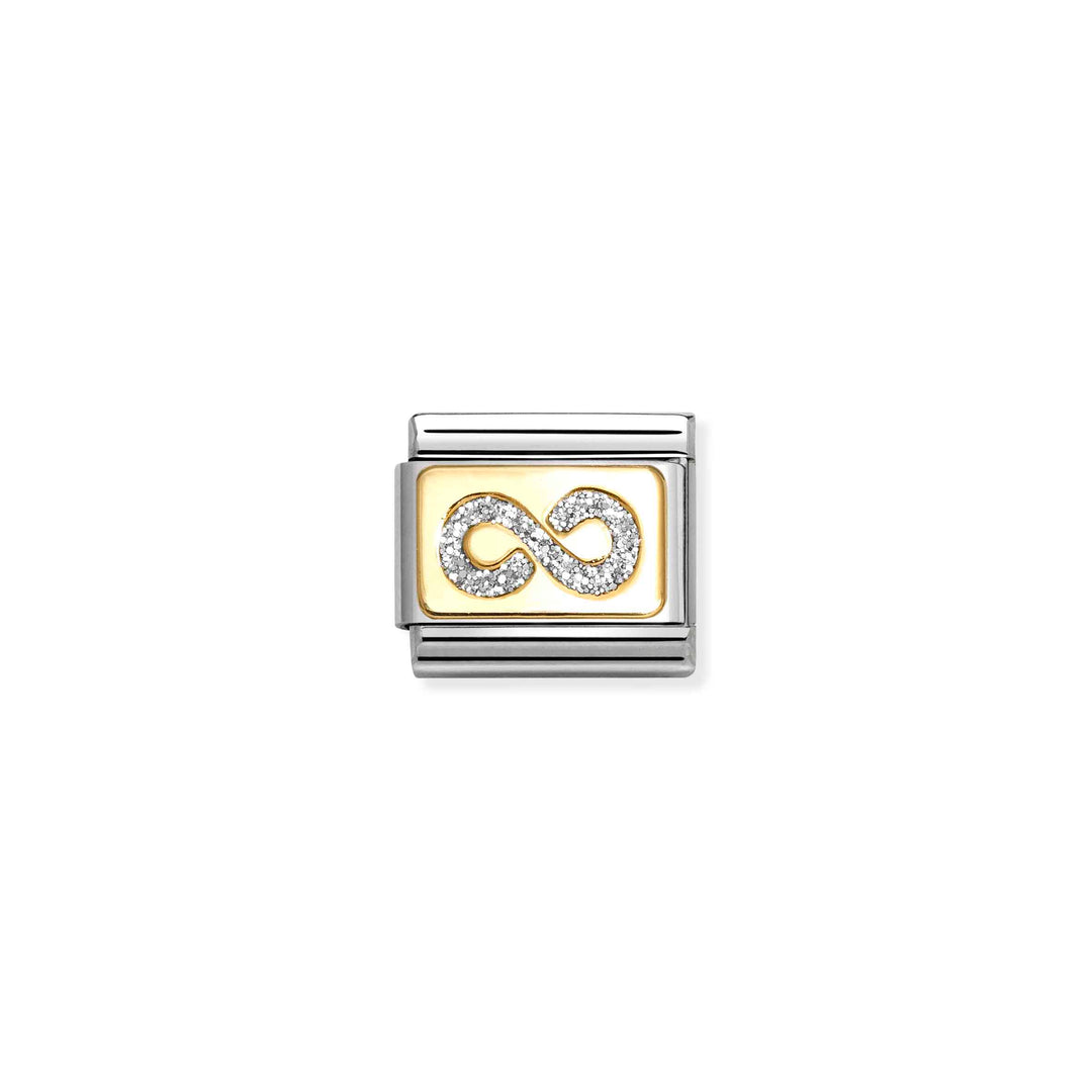 Nomination - Composable Glitter Infinity Charm - Gold