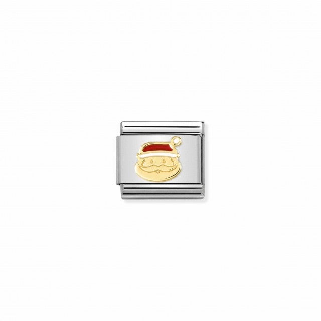 Nomination - Composable Face Of Santa Claus Charm