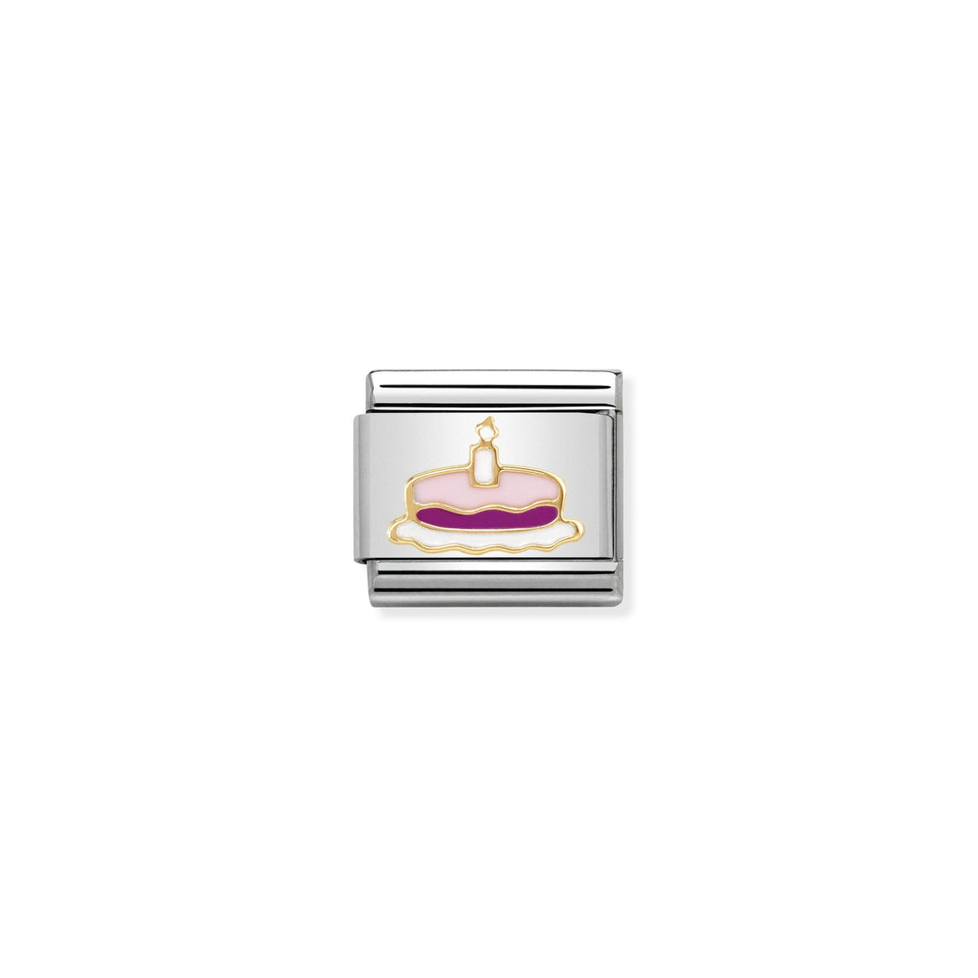 Nomination - Classic Madame Monsieur Cake With Candle Charm