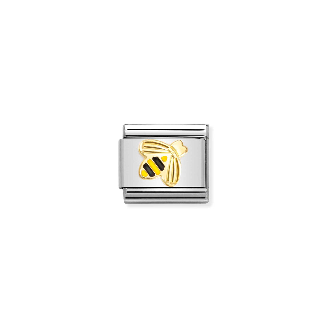 Nomination - Bee with Etched Detail Charm