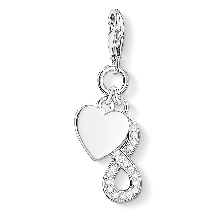 Thomas Sabo - Charm Pendant Heart With Infinity
