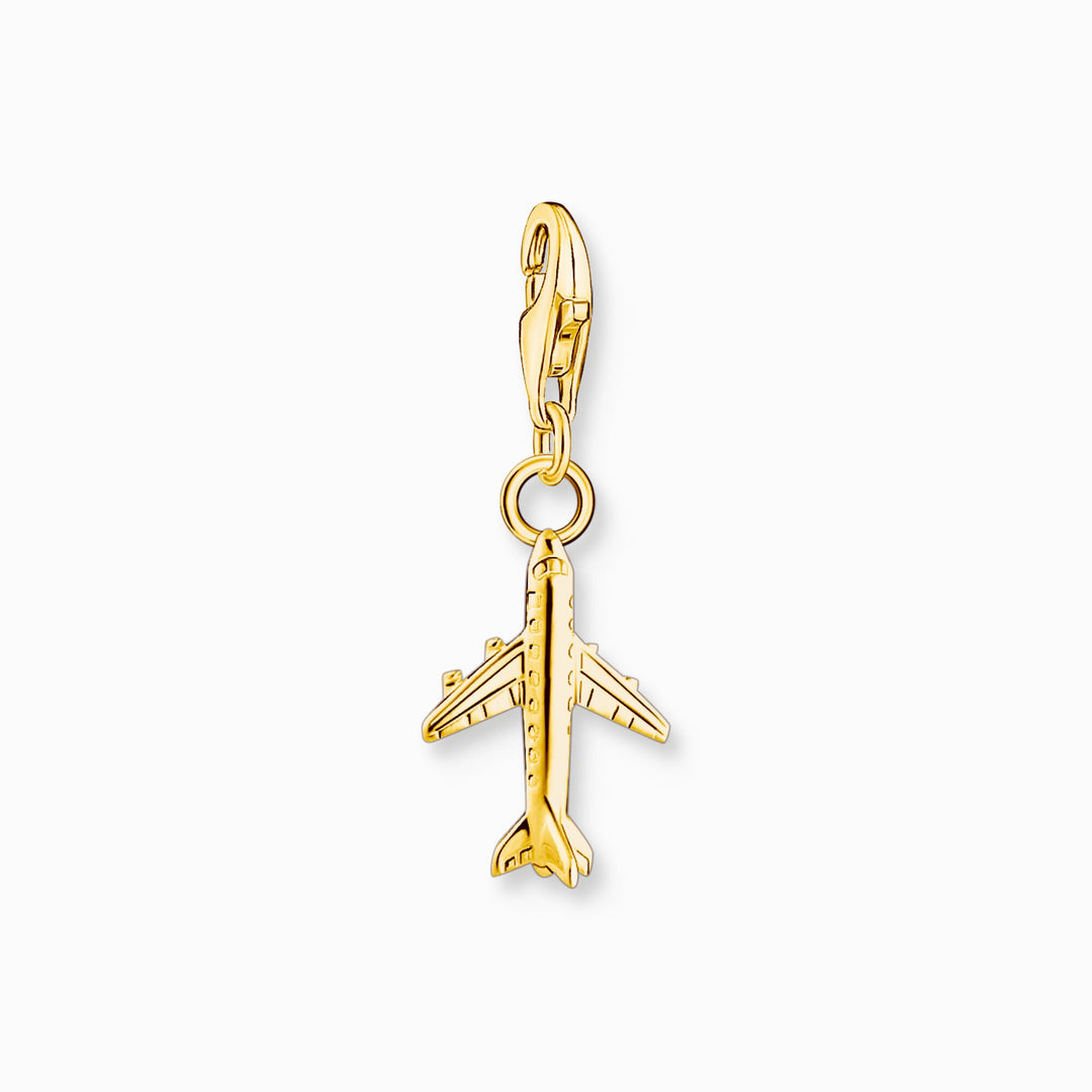 Thomas Sabo - Airplane Charm - Gold