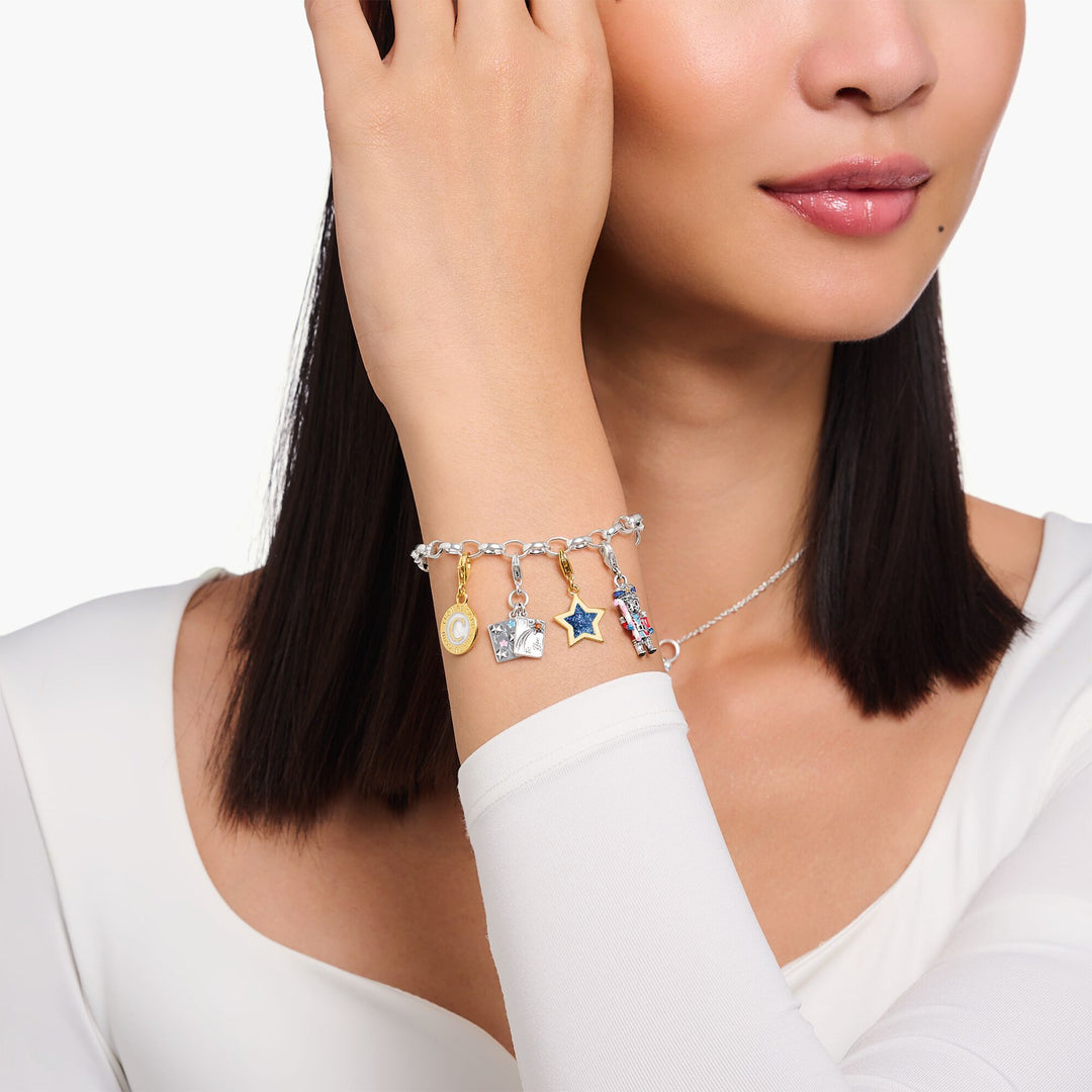Thomas Sabo - Letter Charm with Stones - Silver
