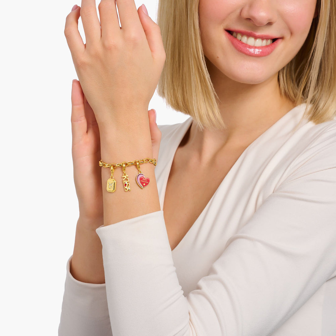 Thomas Sabo - Zodiac CZ Charm Leo - Gold