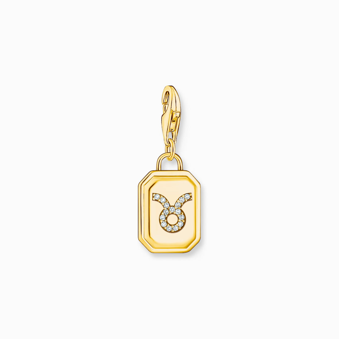 Thomas Sabo - Zodiac CZ Charm Taurus - Gold