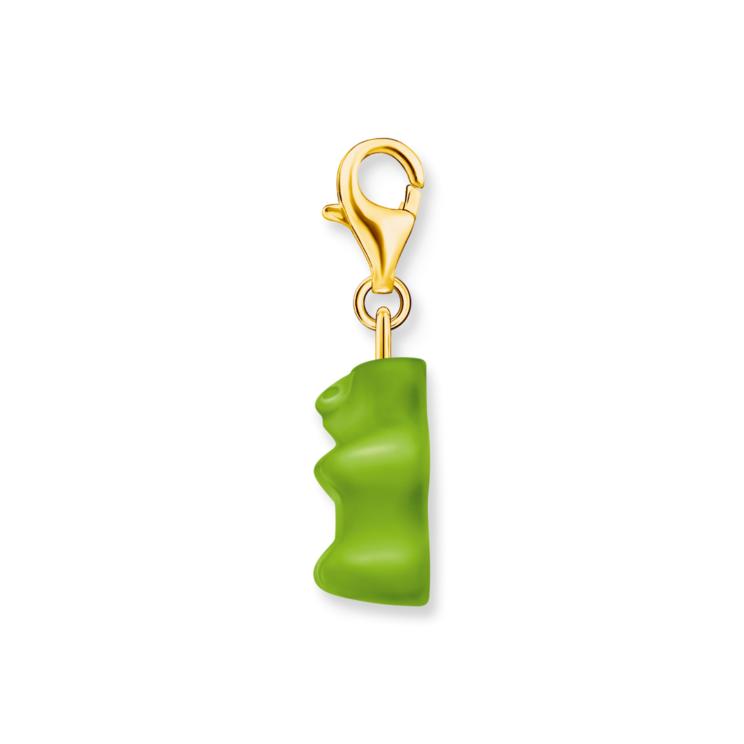 Thomas Sabo - Goldbears Green Charm Pendant - Gold