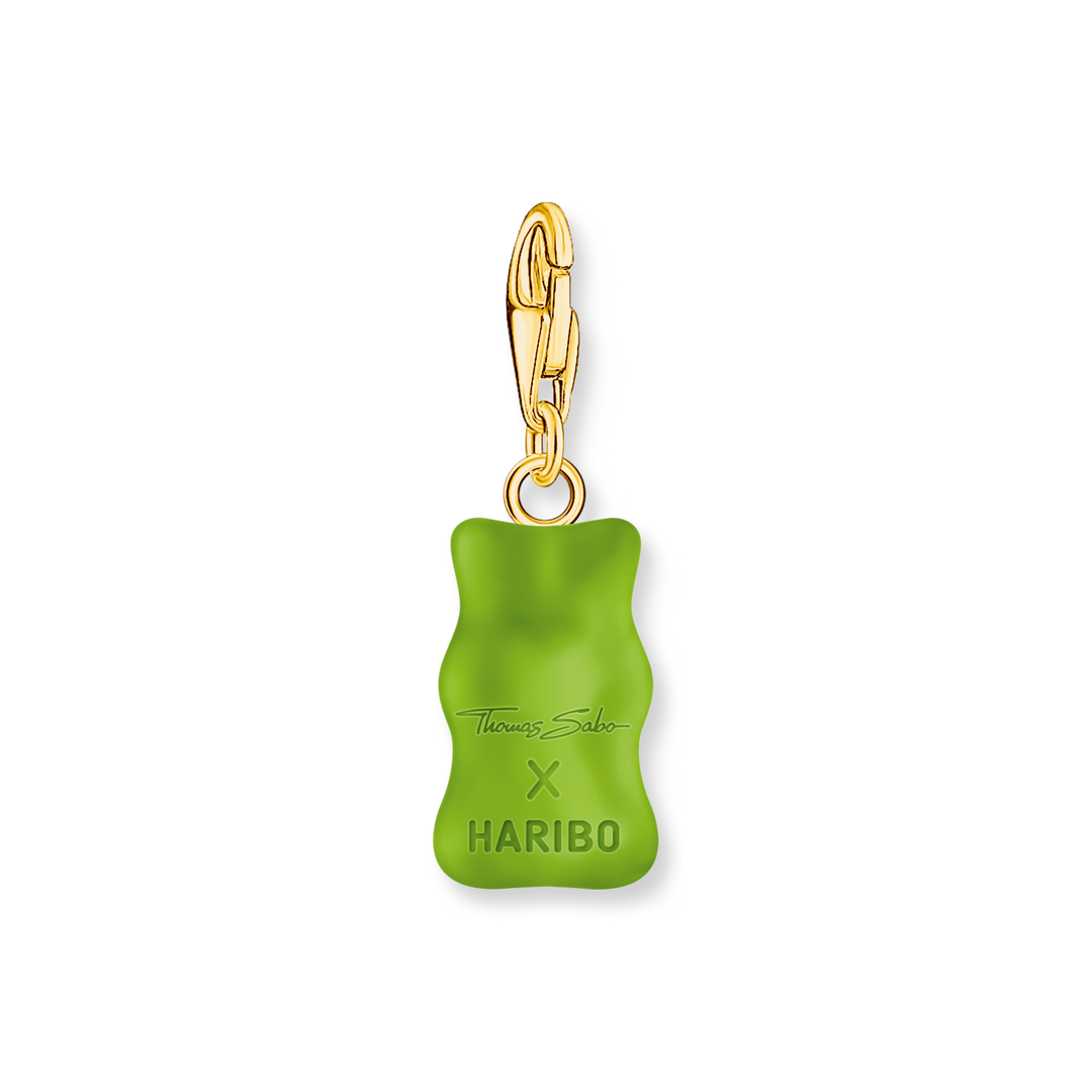 Thomas Sabo - Goldbears Green Charm Pendant - Gold