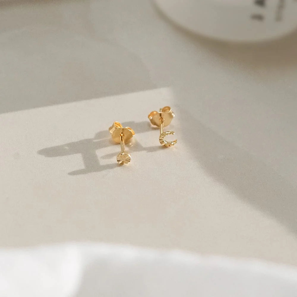 Daisy London - Estée Lalonde Luna Stud Earrings - Gold