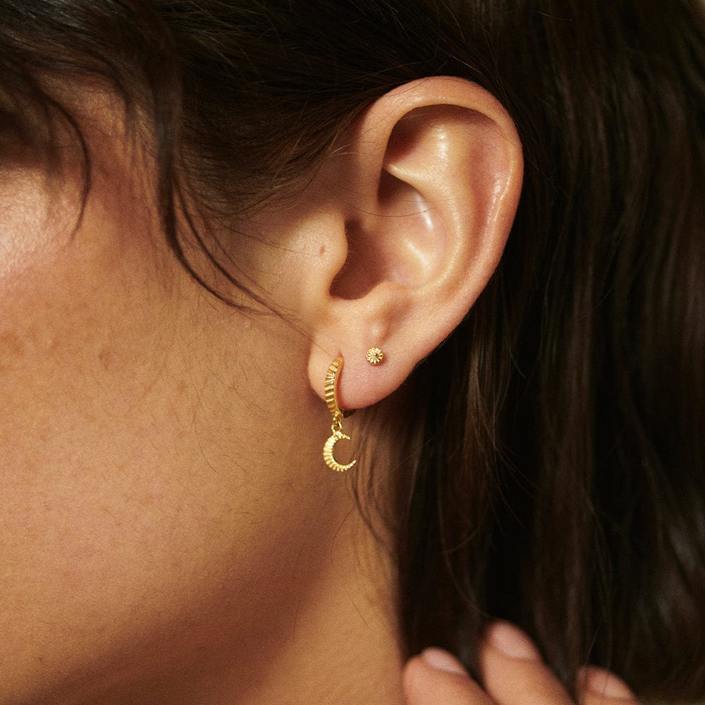 Daisy London - Estée Lalonde Luna Stud Earrings - Gold