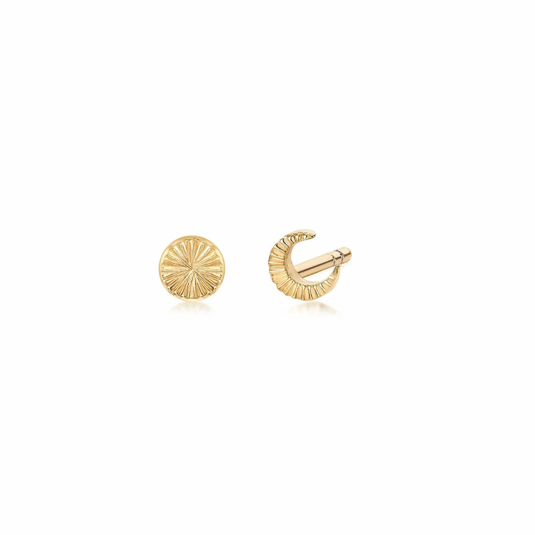 Daisy London - Estée Lalonde Luna Stud Earrings - Gold
