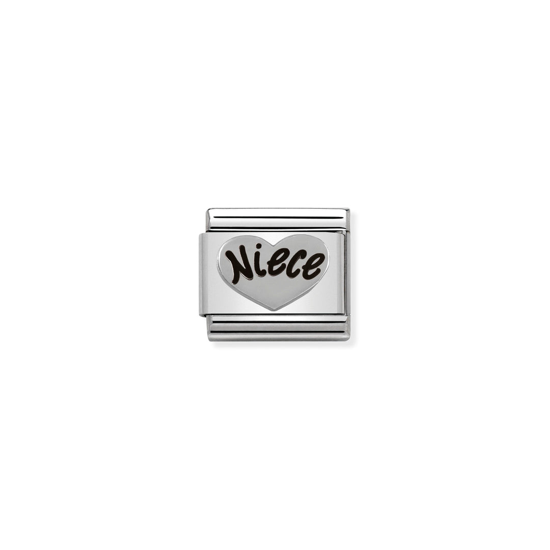 Nomination - Niece Heart Charm