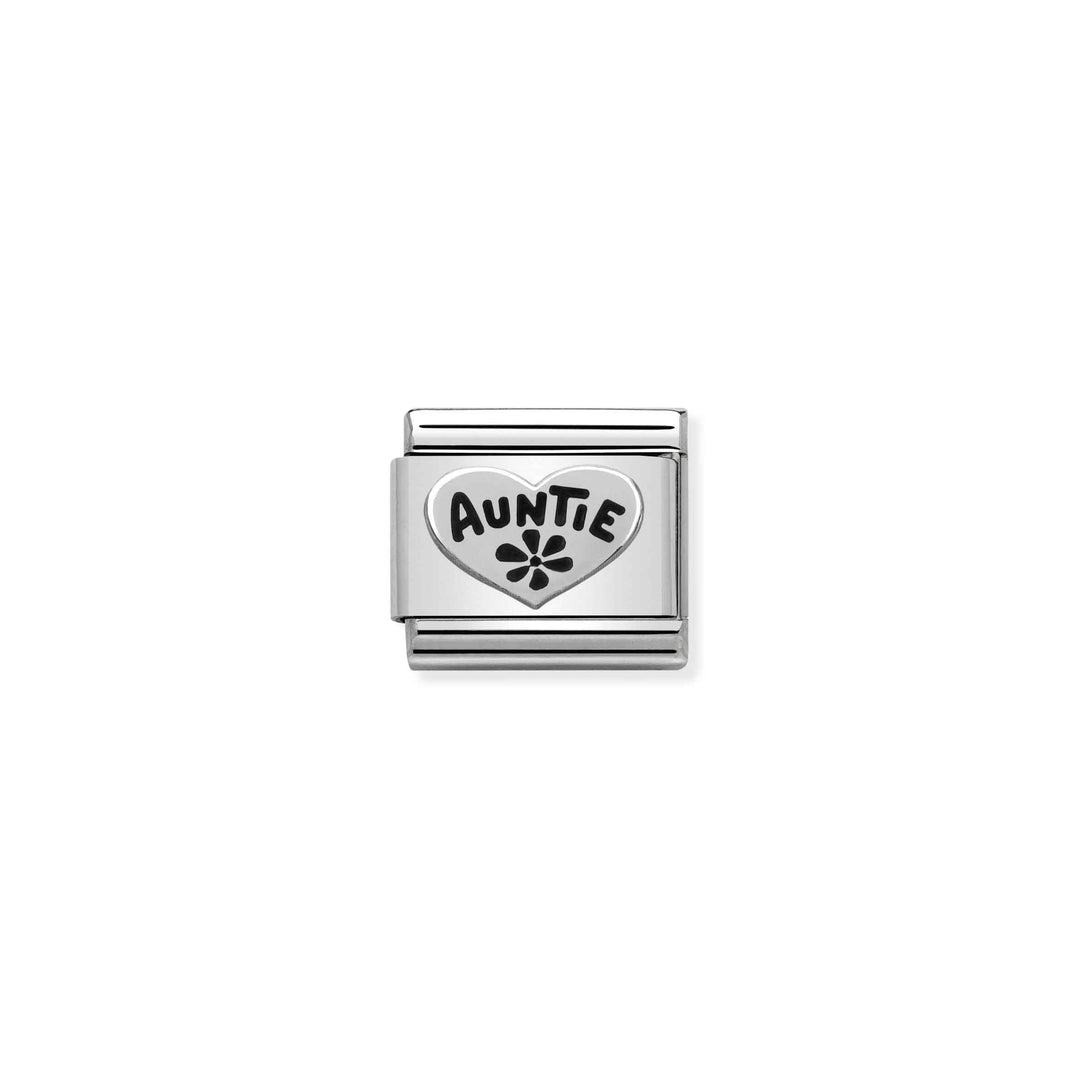 Nomination - Auntie Heart Charm