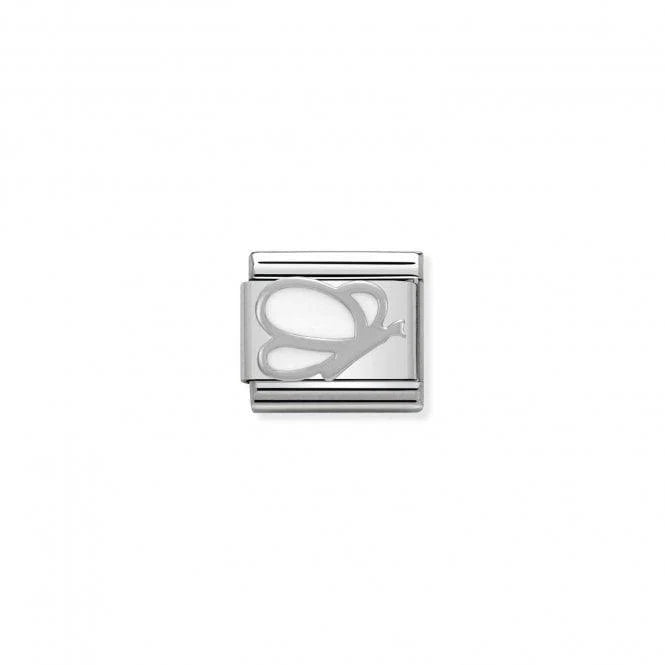Nomination - Classic White Butterfly Charm