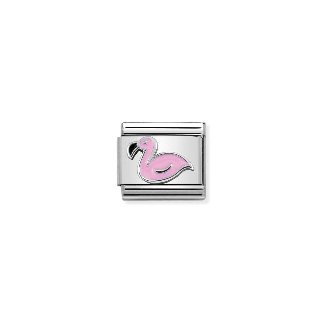 Nomination - Pink Flamingo Charm