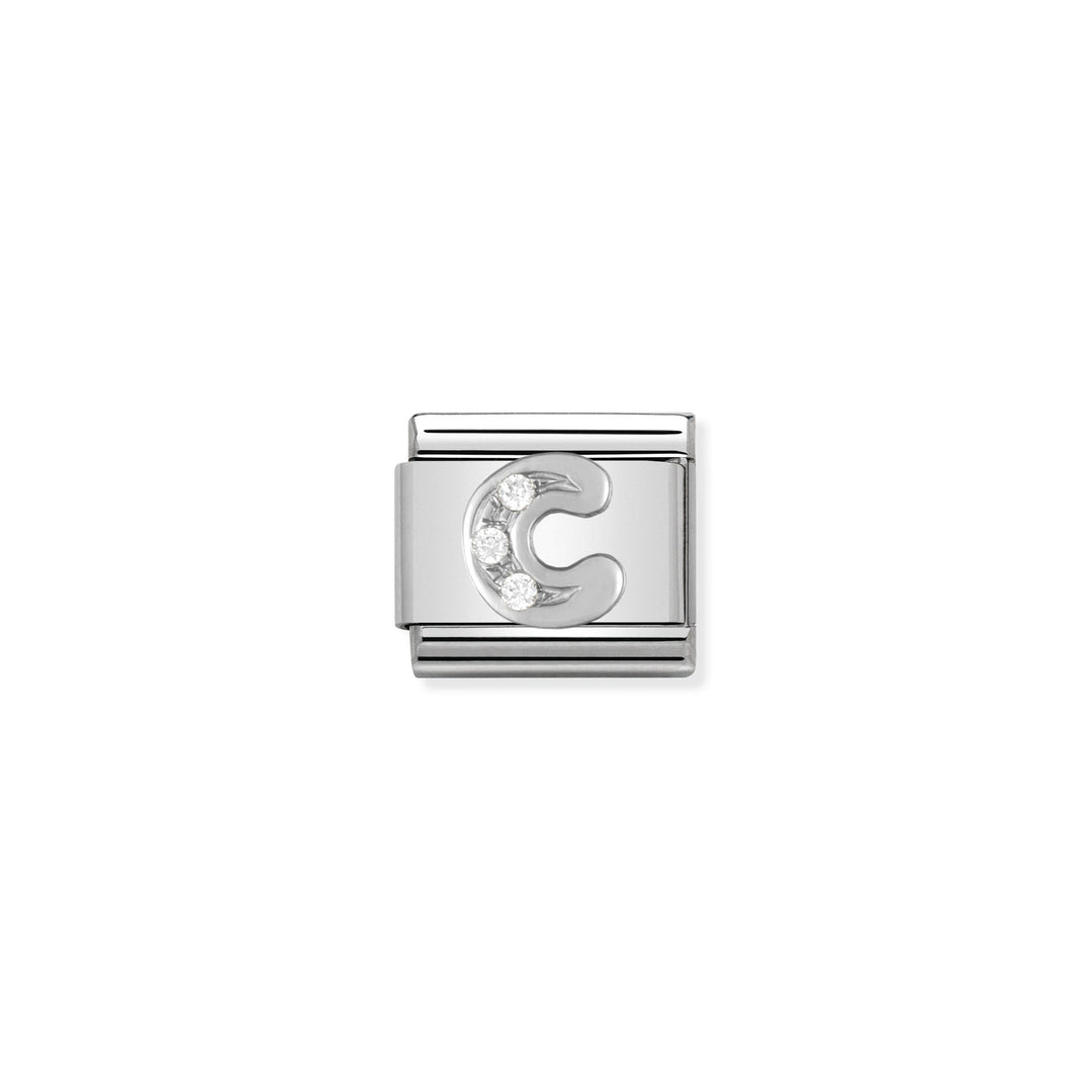 Nomination - Classic Alphabet CZ C Charm