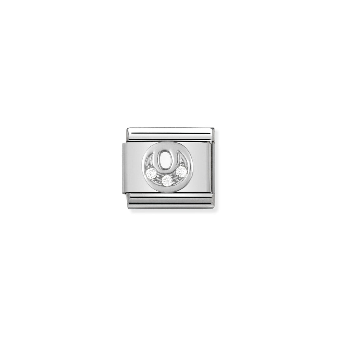 Nomination - Classic Alphabet CZ O Charm
