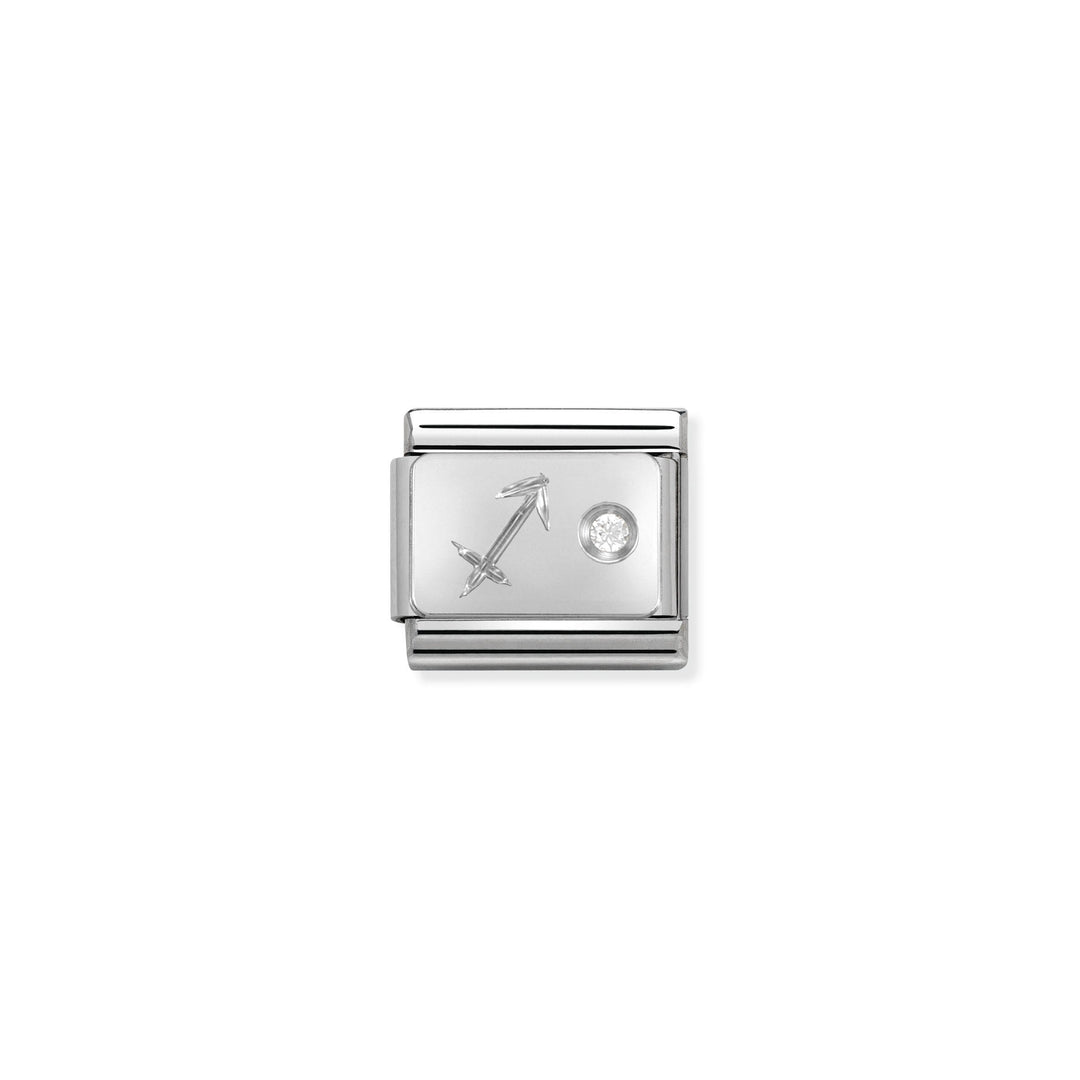 Nomination - Classic Zodiac CZ Sagittarius Charm