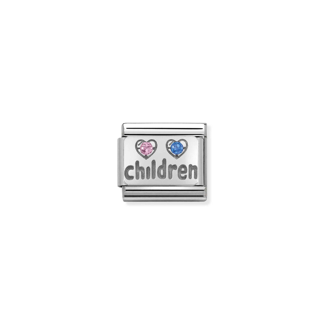 Nomination - Classic Cubic Zirconia Children Charm