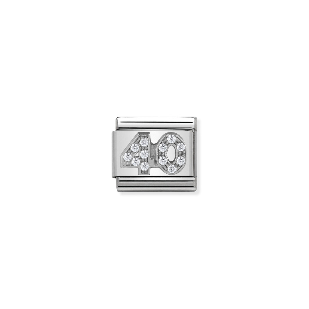 Nomination - Classic Cubic Zirconia 40 Charm