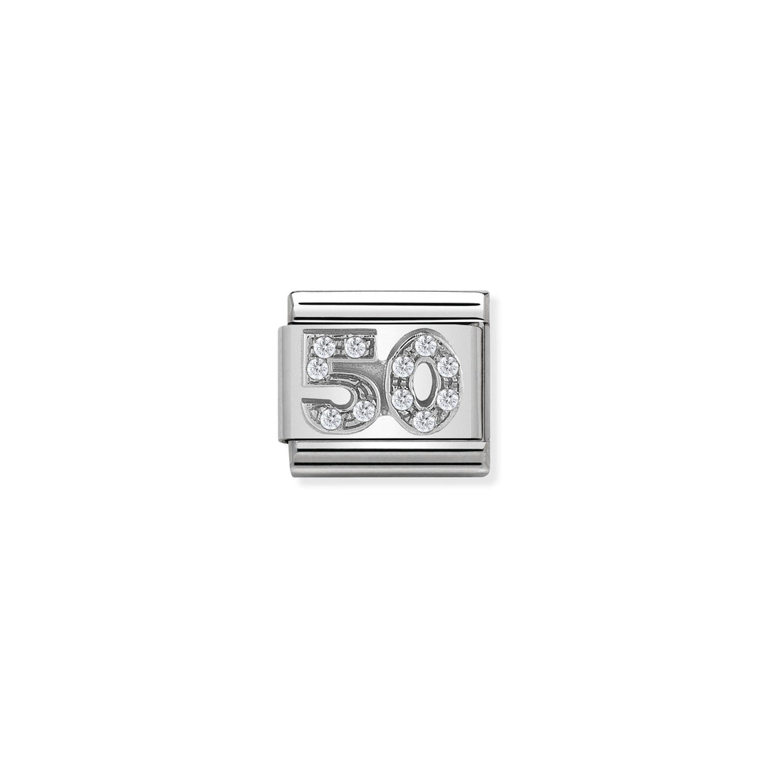 Nomination - Classic Cubic Zirconia 50 Charm