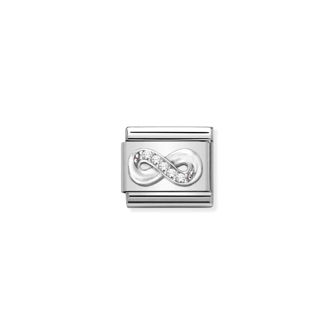 Nomination - Infinity with Stones Charm