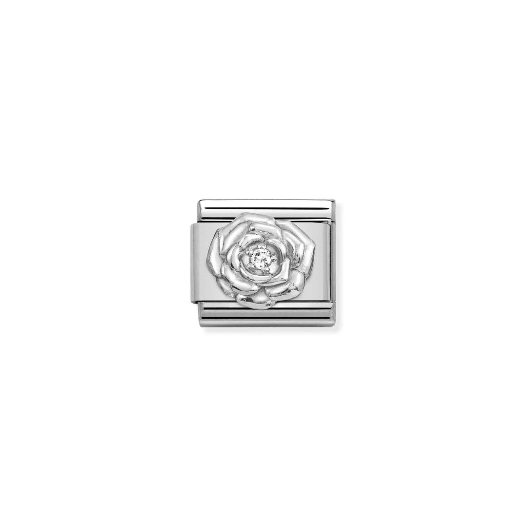 Nomination - Rose CZ Charm