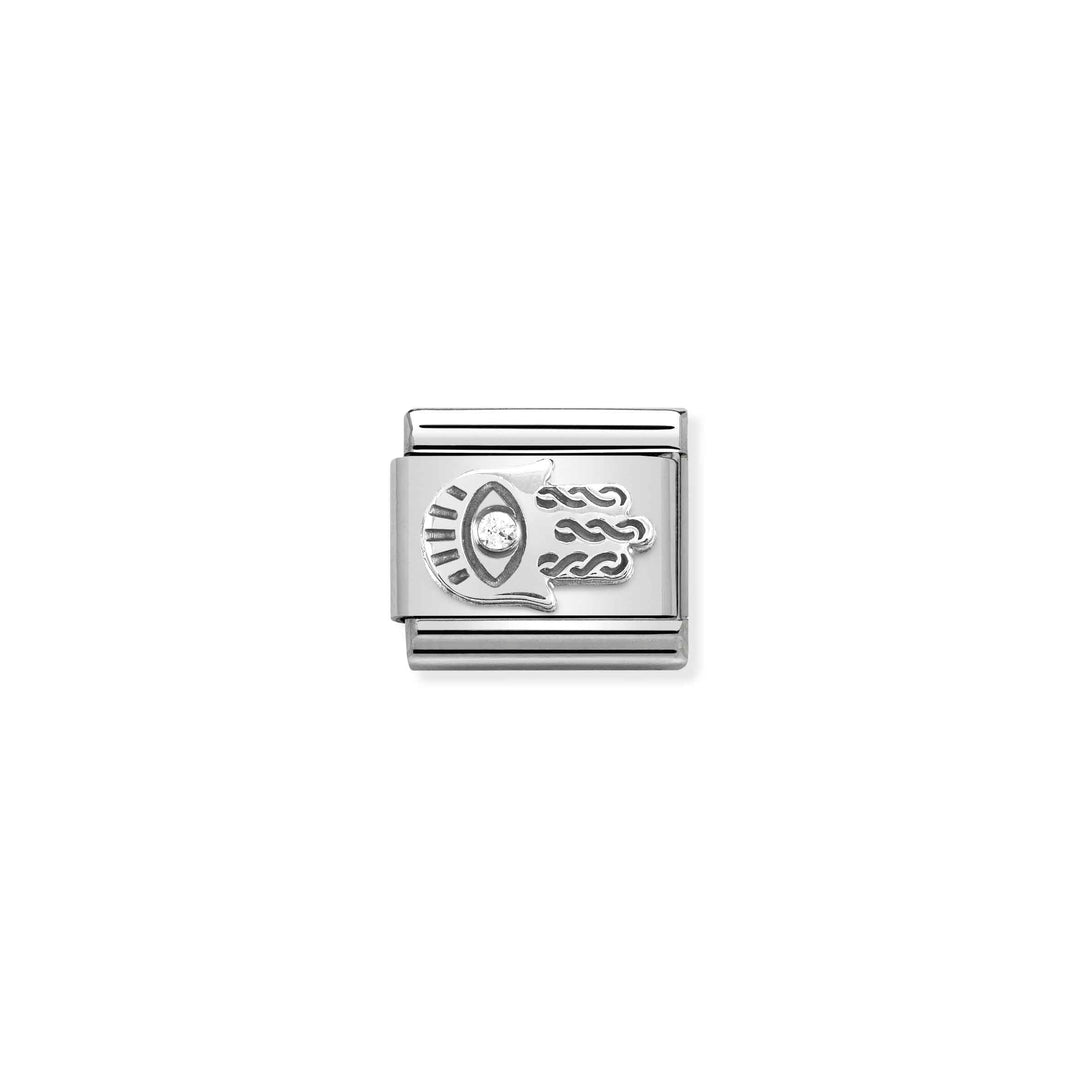 Nomination - Hand of Fatima CZ Charm