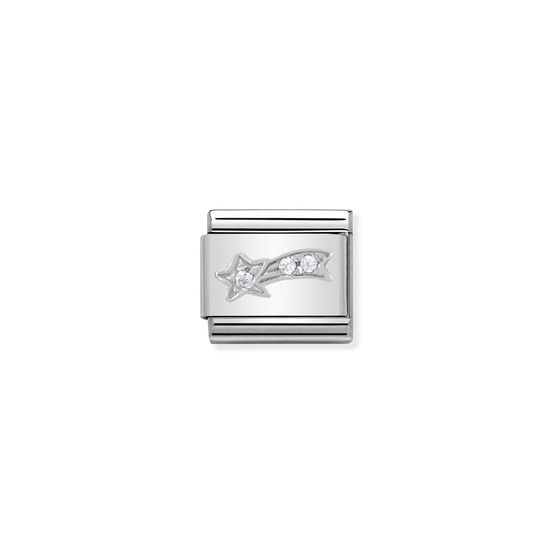 Nomination - Silver Christmas Shooting Star Charm