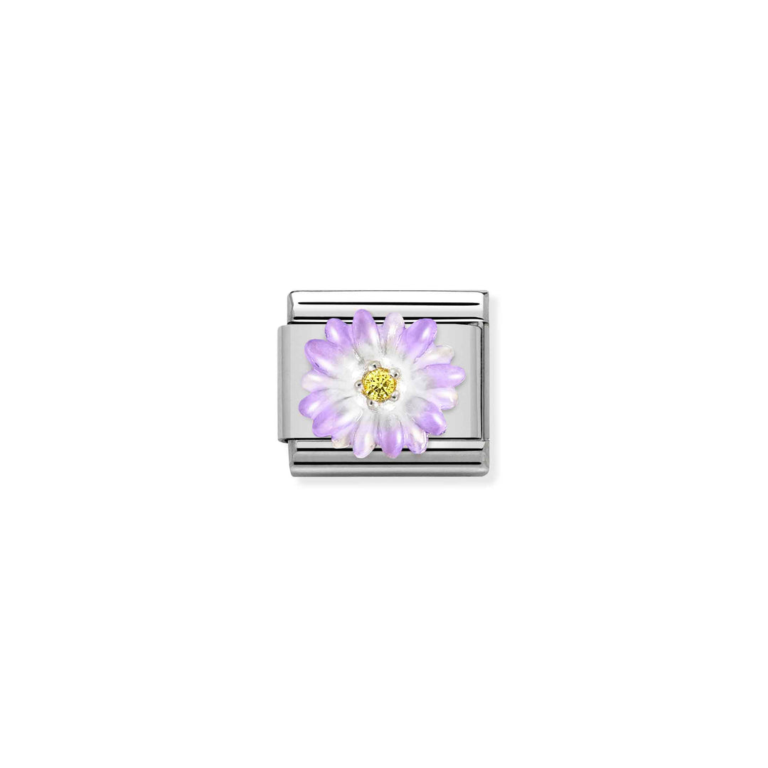 Nomination - Violet Flower Charm