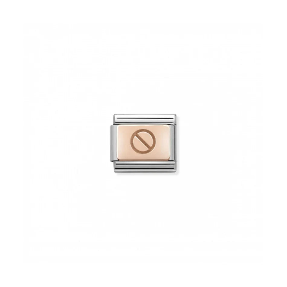 Nomination - Rose Gold Screw Charm