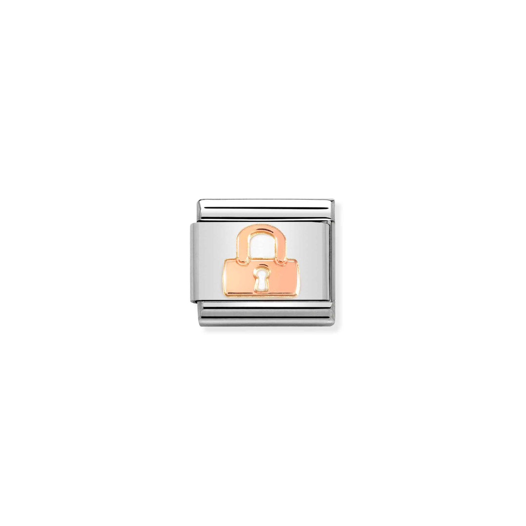 Nomination - Rose Gold Padlock Charm
