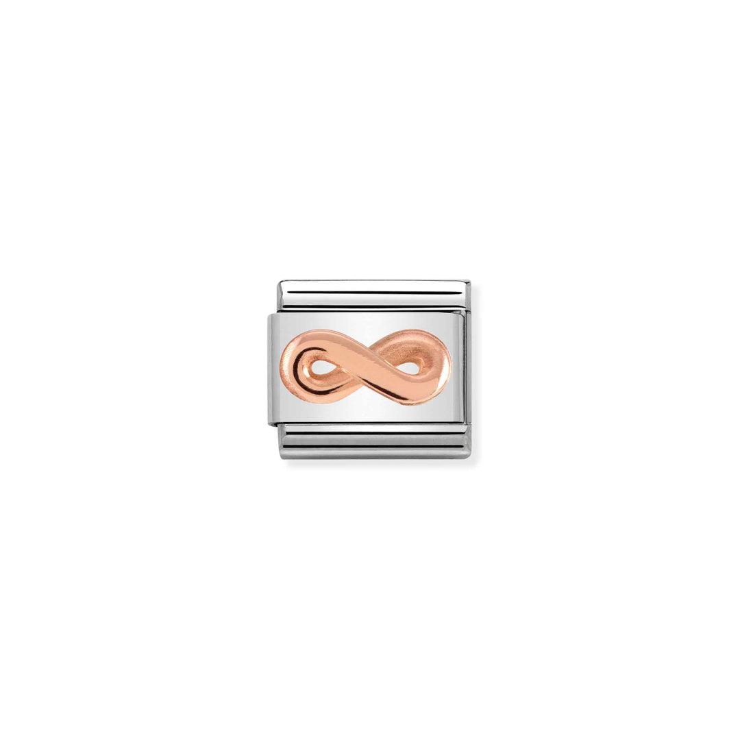 Nomination - Rose Gold Infinity Charm