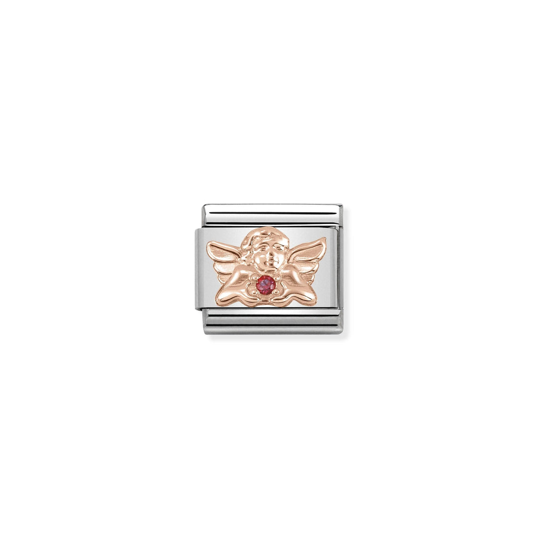 Nomination - Rose Gold Classic CZ Angel Of Love Charm