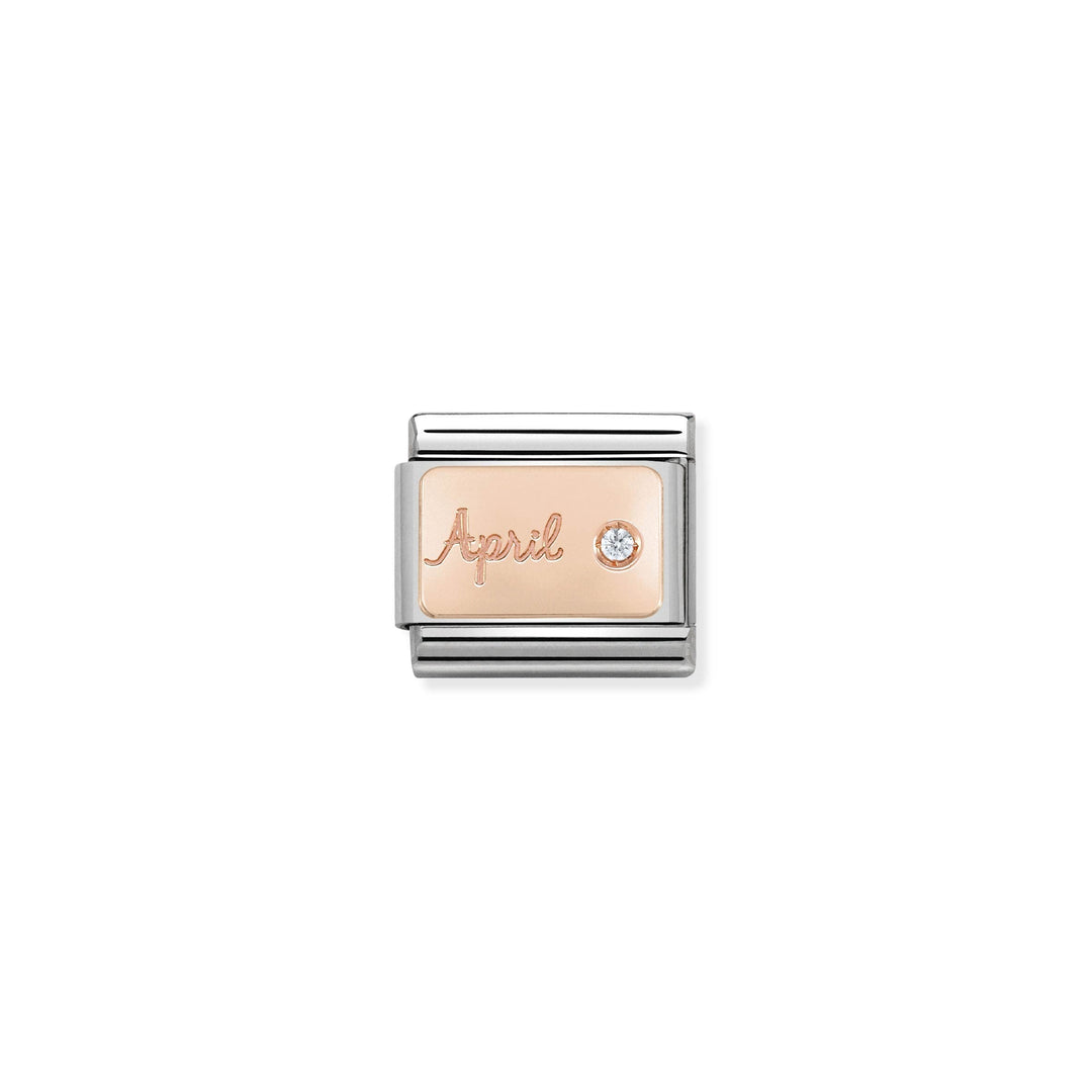 Nomination - Classic Birthstone April Diamond Charm