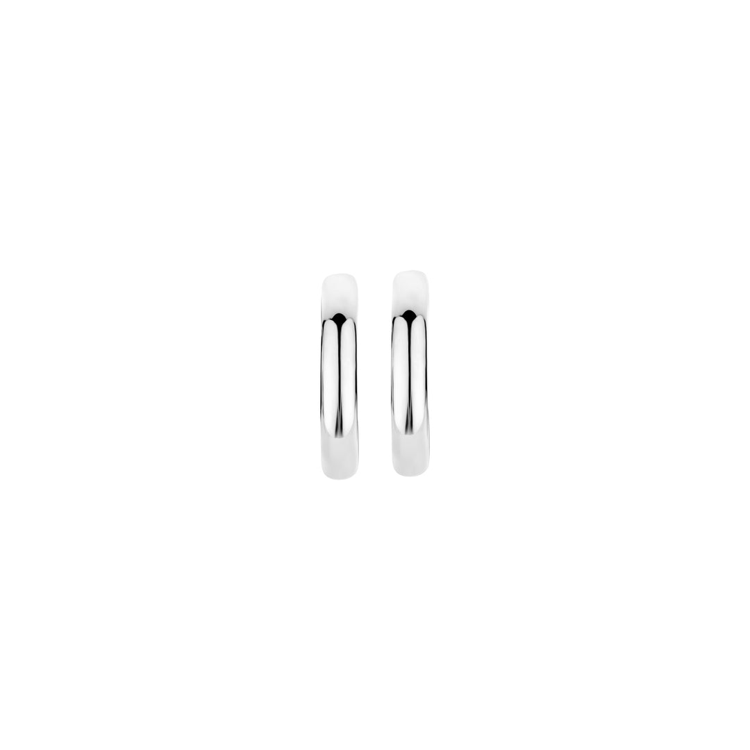 Blush - Classic Hoops - 14kt White Gold