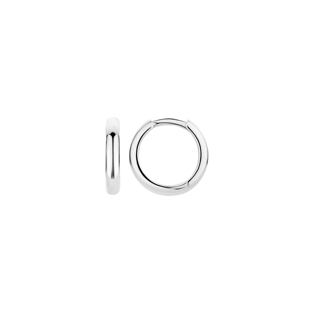 Blush - Classic Hoops - 14kt White Gold