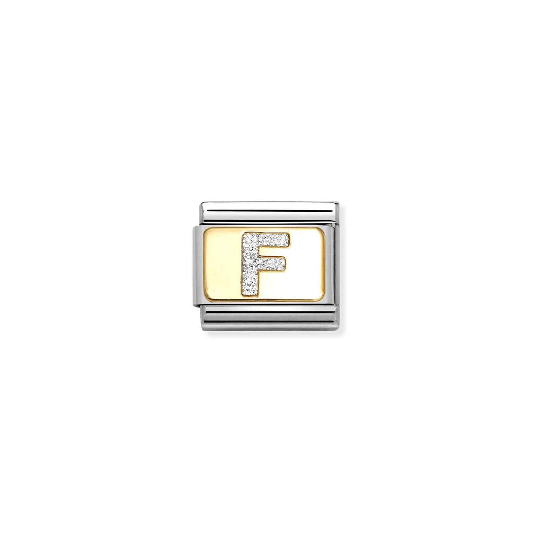 Nomination - Composable Glitter Letter F Charm