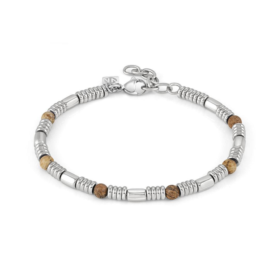Nomination - Instinct Tiger's Eye Stone Bracelet - Silver