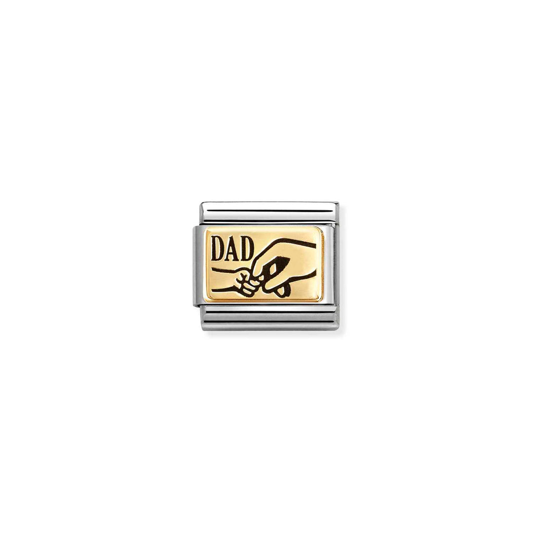 Nomination - Composable Gold Dad Hand Charm