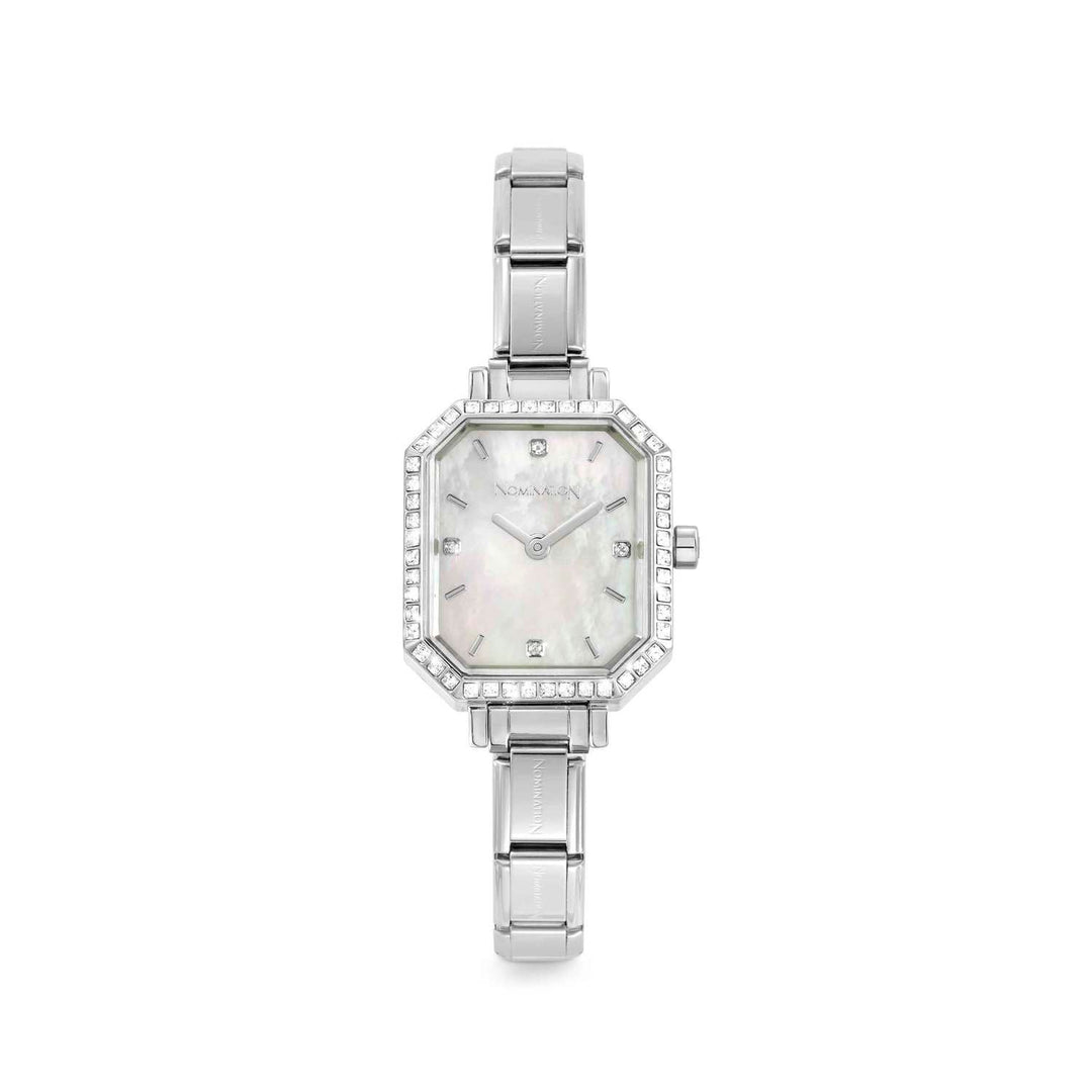 Nomination - Mother of Pearl with CZ Time Watch
