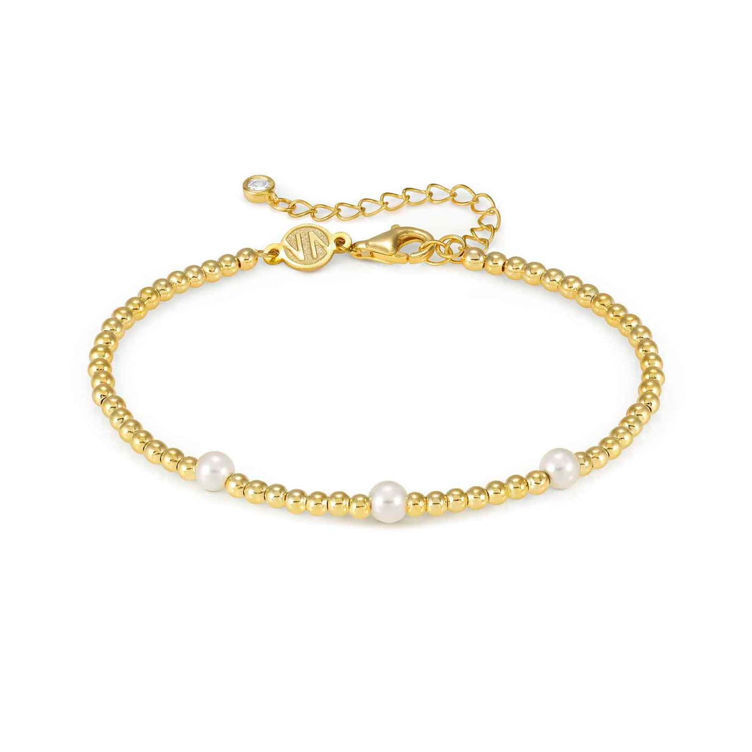 Nomination - Fashion Era 3 Pearl Bracelet - Gold