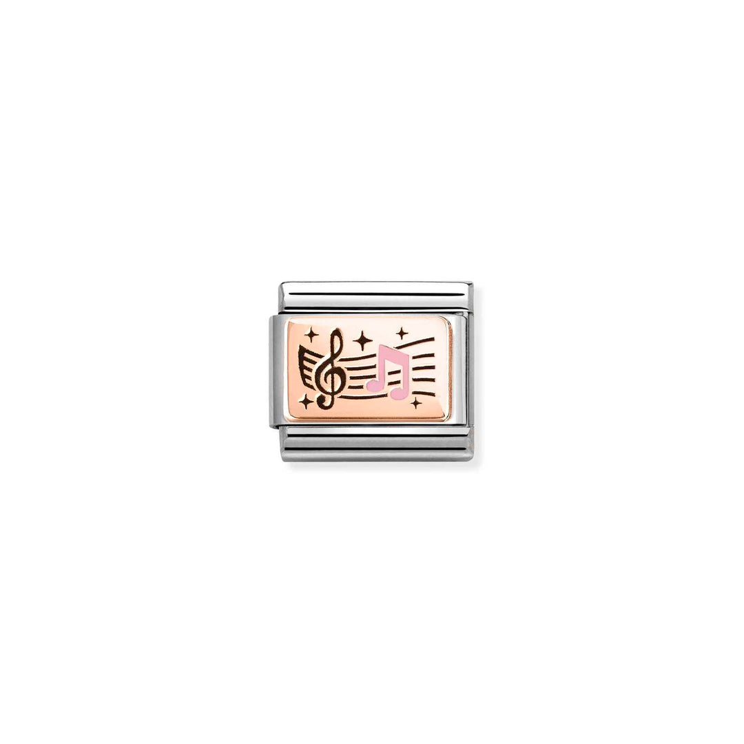 Nomination - Composable Classic Musical Notes Charm