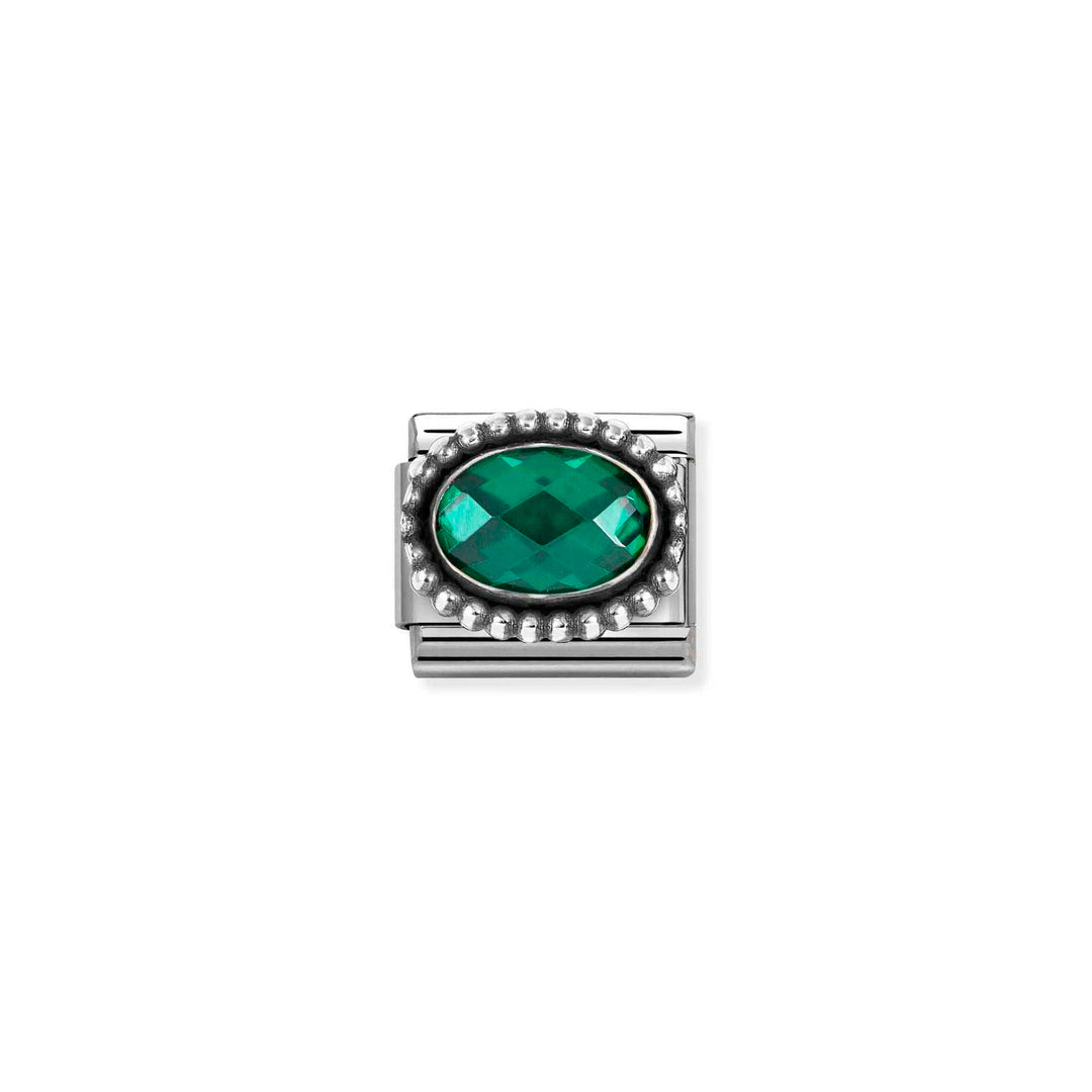 Nomination - Composable Classic Emerald Green CZ Vintage Charm