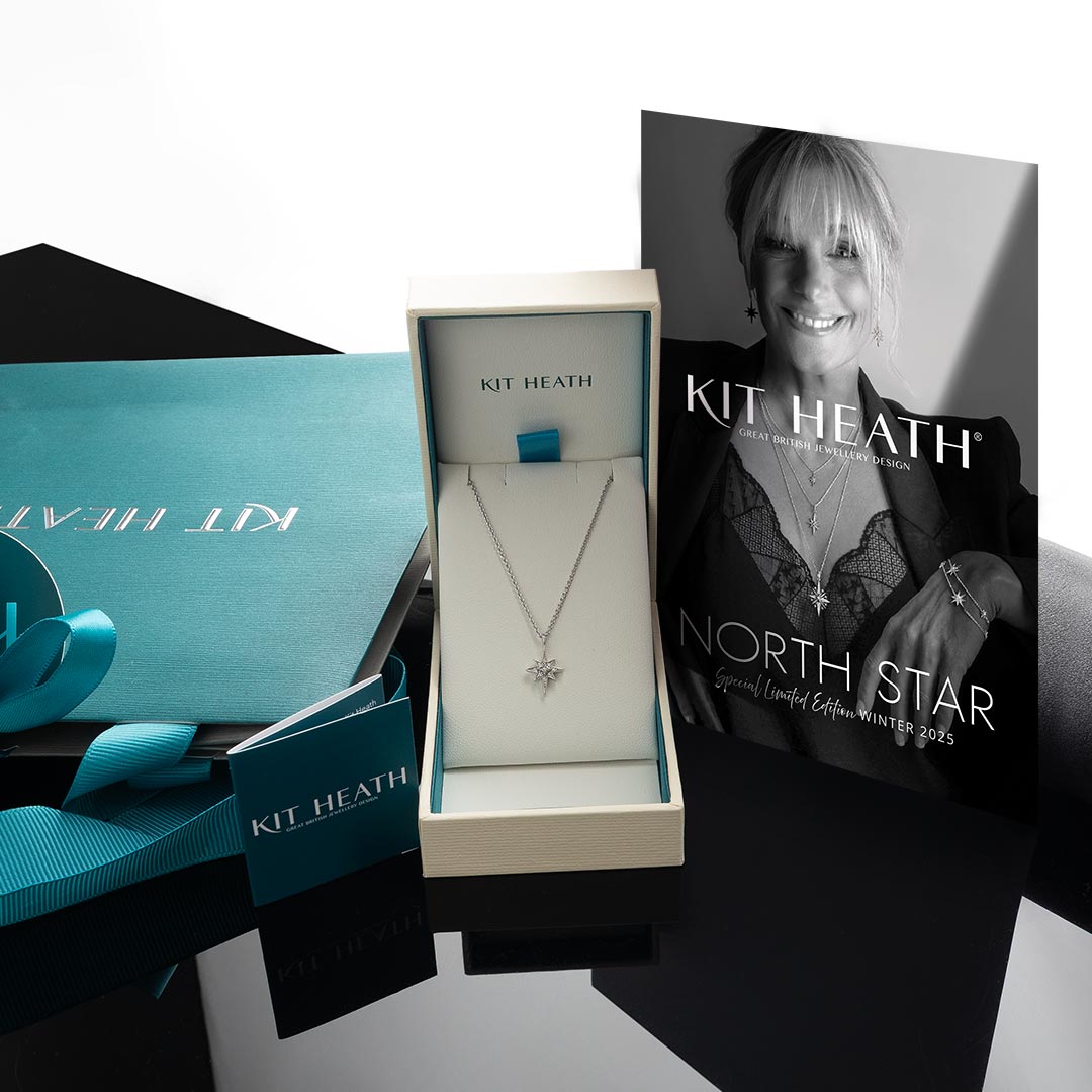 Kit Heath - Céleste North Star Petite Necklace - Silver